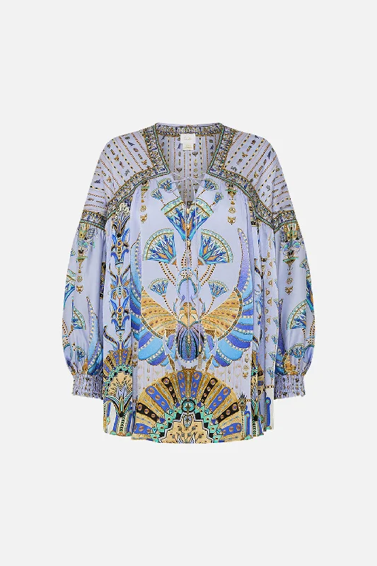 00032936-blouson-blouse-with-neck-tie-under-scarab-skies