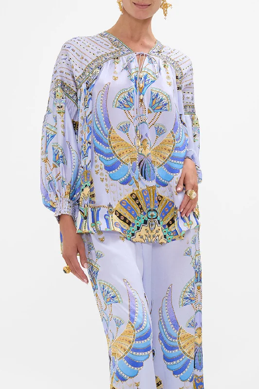 00032936-blouson-blouse-with-neck-tie-under-scarab-skies