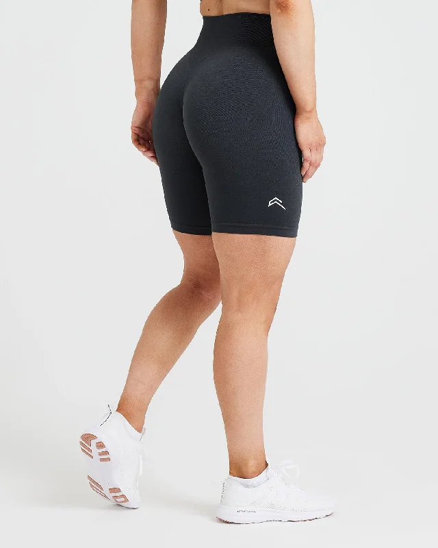 Classic Seamless 2.0 Cycling Shorts | Coal Marl