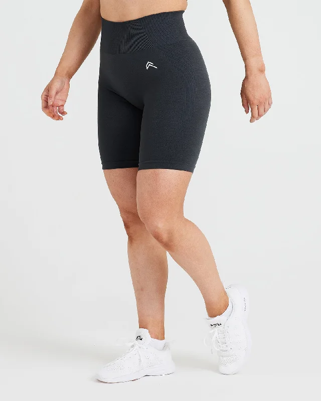 Classic Seamless 2.0 Cycling Shorts | Coal Marl