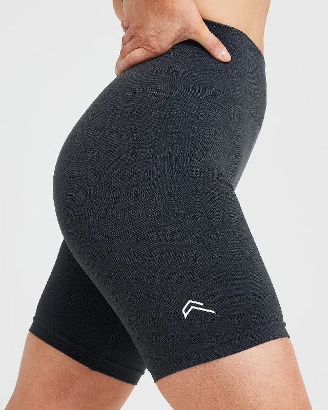 Classic Seamless 2.0 Cycling Shorts | Coal Marl