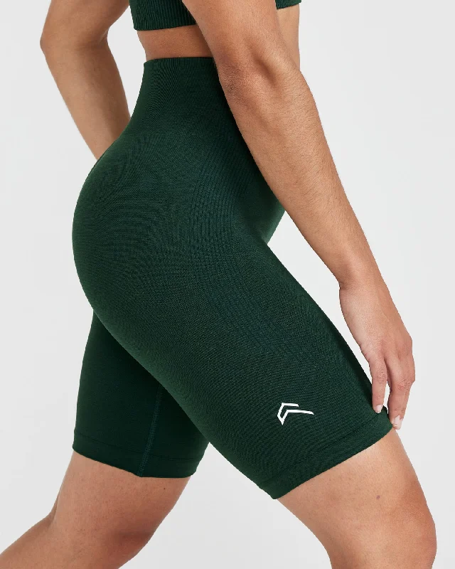 Classic Seamless 2.0 Cycling Shorts | Evergreen Marl