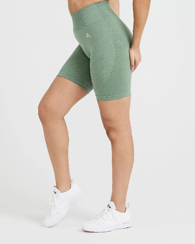 Classic Seamless 2.0 Cycling Shorts | Sage Marl