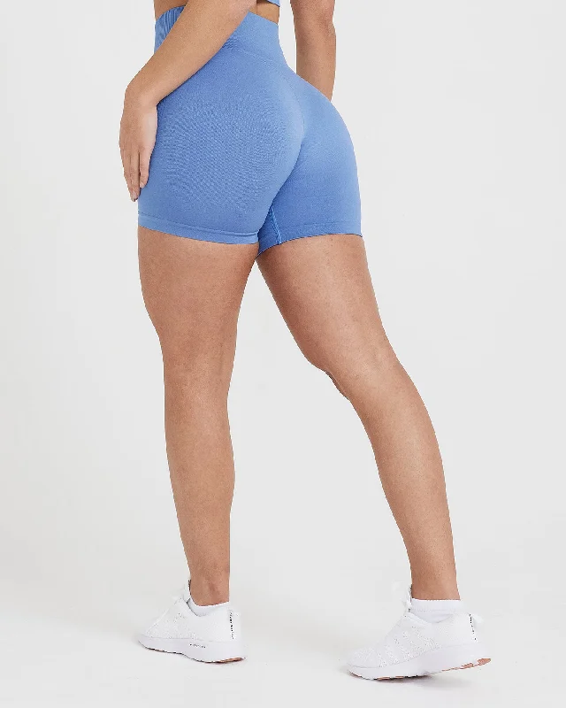 Classic Seamless 2.0 Shorts | Light Denim Marl