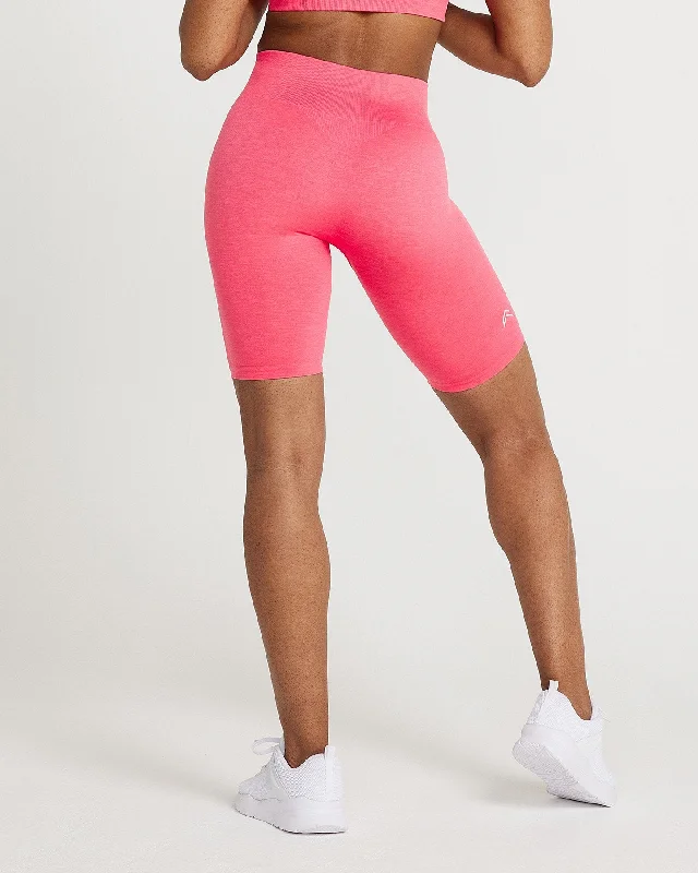 Classic Seamless Cycling Shorts | Guava Marl