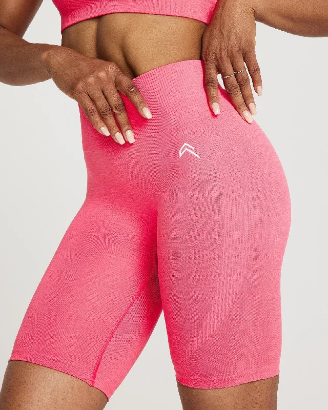 Classic Seamless Cycling Shorts | Guava Marl