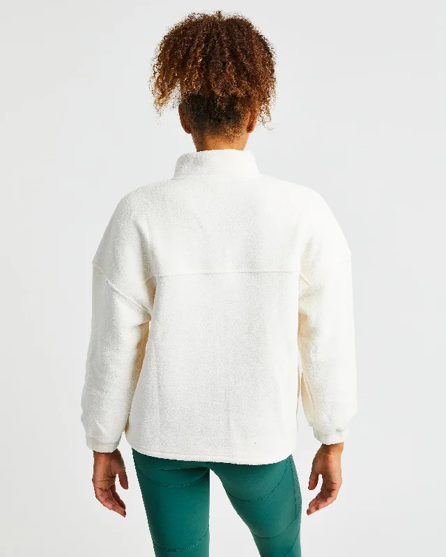 Effortless Oversized Fleece - Cream