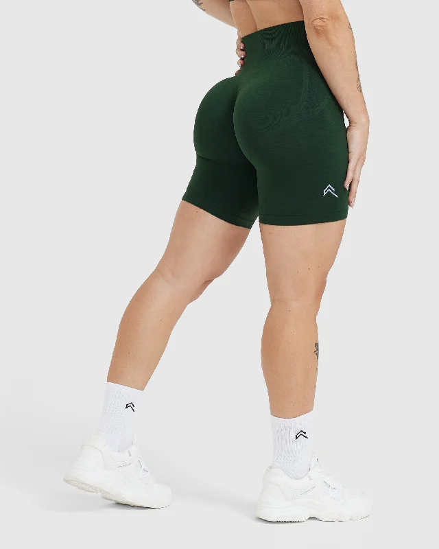 Effortless Seamless Cycling Shorts | Evergreen