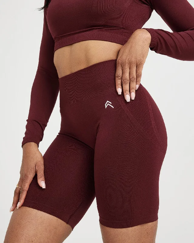 Effortless Seamless Cycling Shorts | Rosewood