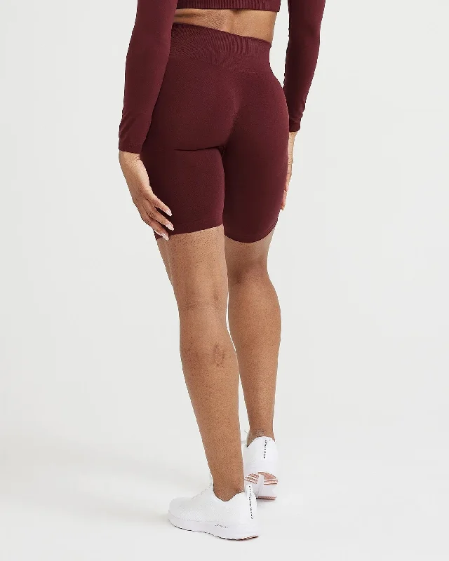 Effortless Seamless Cycling Shorts | Rosewood