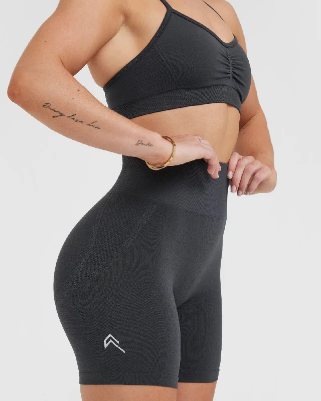 Effortless Seamless Shorts | Coal