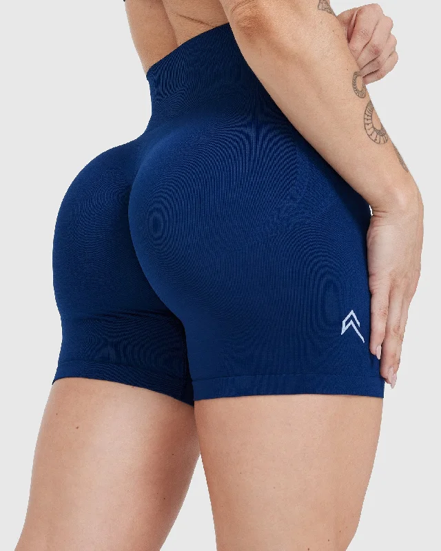 Effortless Seamless Shorts | Midnight