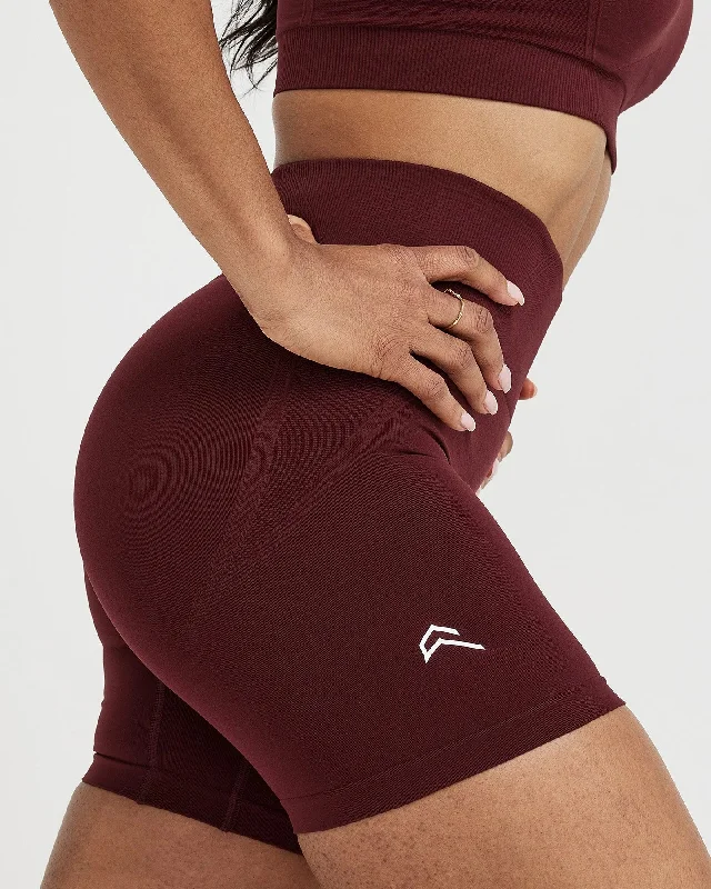 Effortless Seamless Shorts | Rosewood