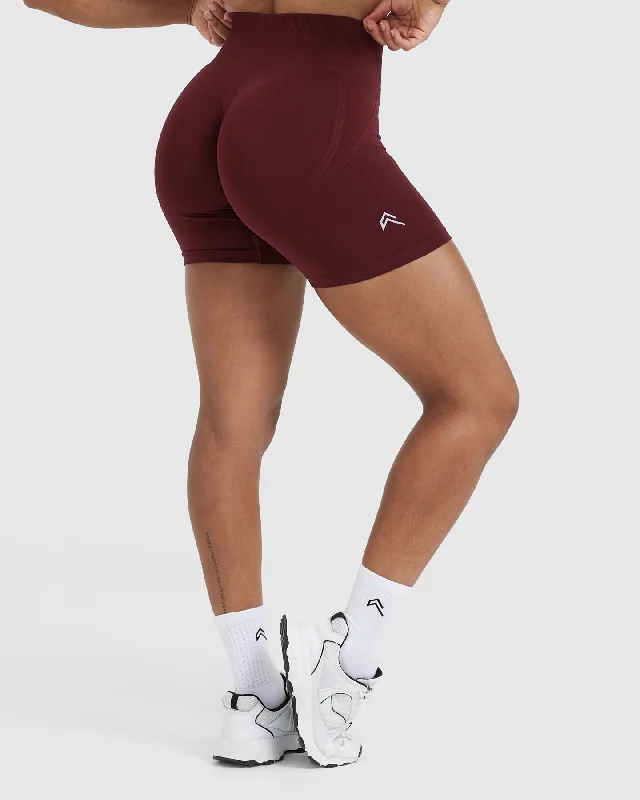 Effortless Seamless Shorts | Rosewood