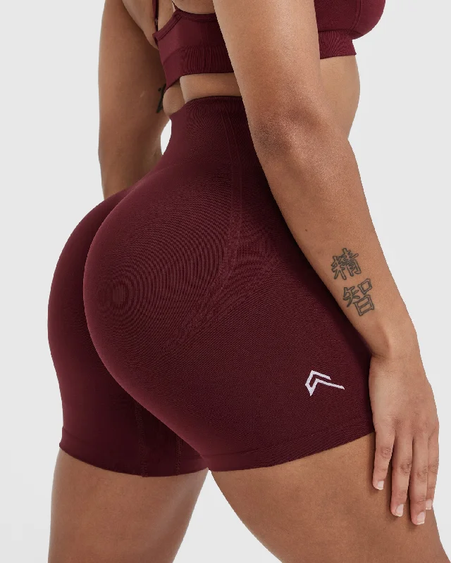 Effortless Seamless Shorts | Rosewood