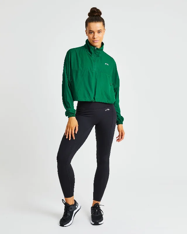 Everyday 1/2 Zip Pullover - Forest Green