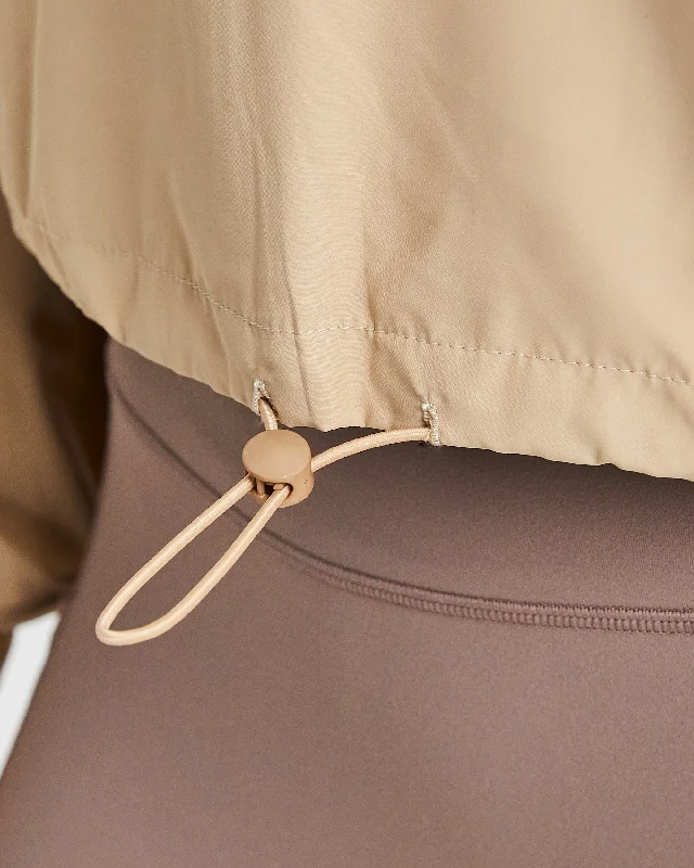 Everyday 1/2 Zip Pullover - Nude