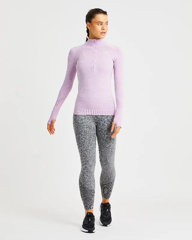 Motion Seamless 1/2 Zip Pullover - Pink