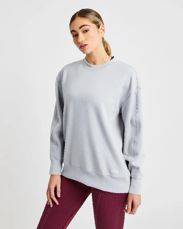 Oversized Jumper - Ice Grey