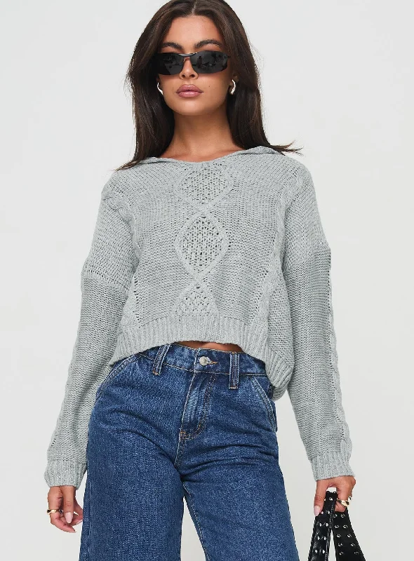 Quintero Sweater Grey Marle