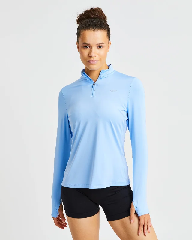 Strive 1/2 Zip Pullover - Blue