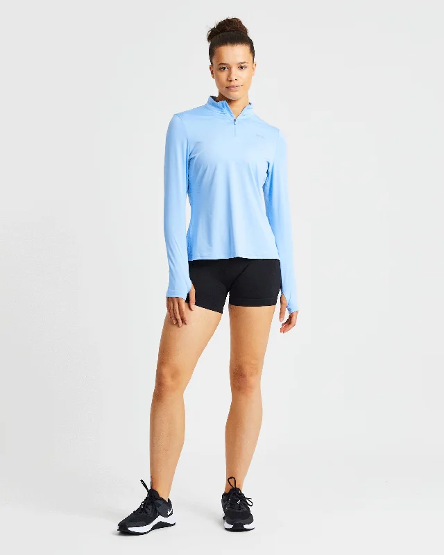 Strive 1/2 Zip Pullover - Blue