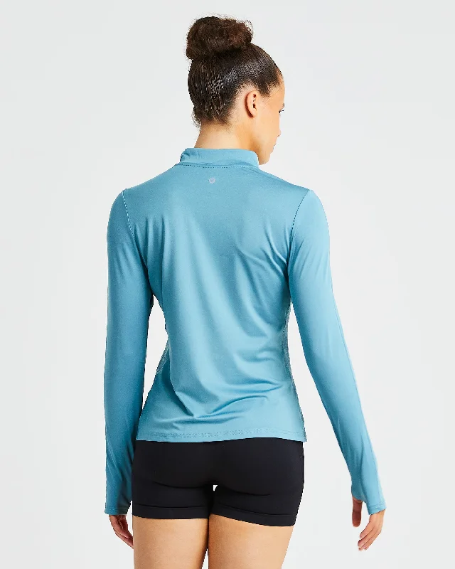 Strive 1/2 Zip Pullover - Teal