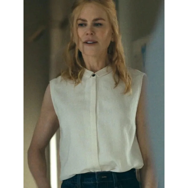 Expats Nicole Kidman White Top