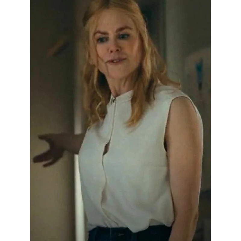 Expats Nicole Kidman White Top