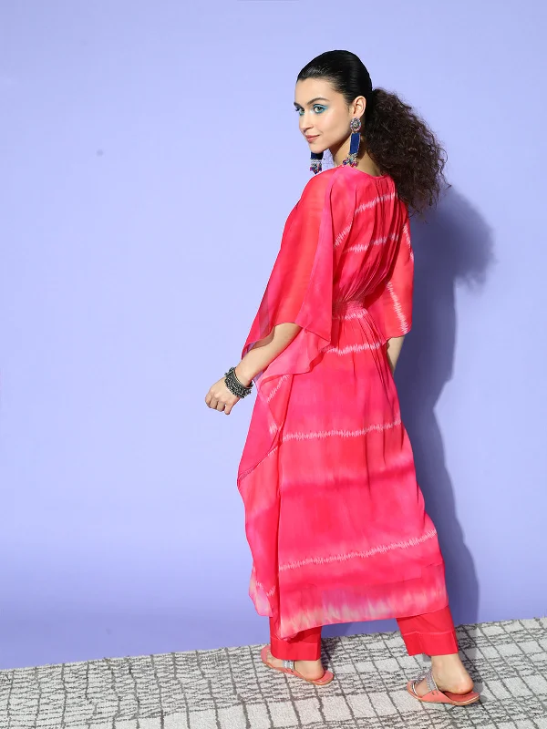 odette-hot-pink-chiffon-stitched-kaftan-set-with-inner-for-women-zl13a329hp-m