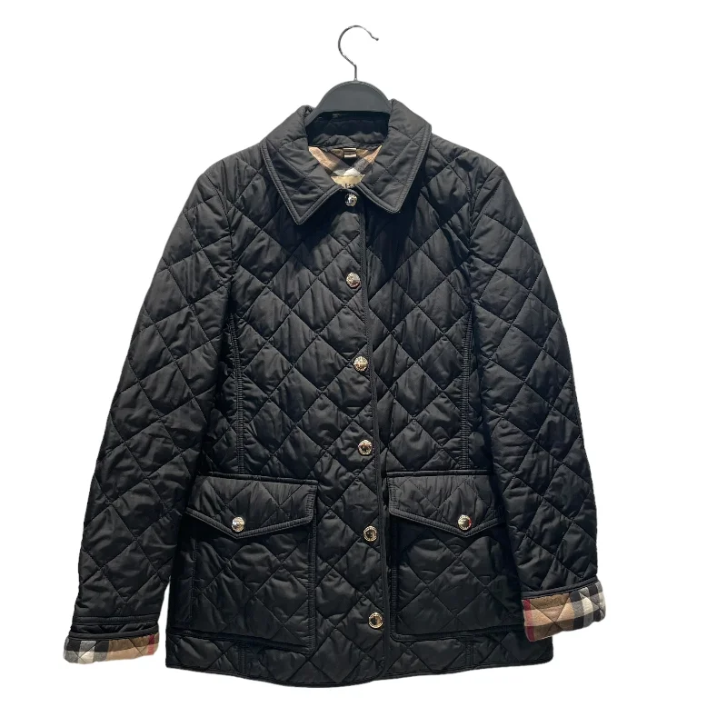 BURBERRY/Quilted Jkt/S/Nylon/BLK/