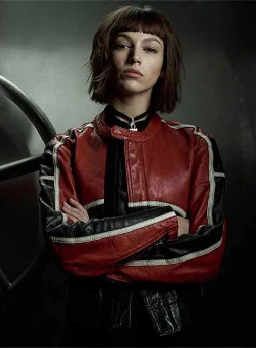 Ursula Corbero Money Heist Leather Jacket