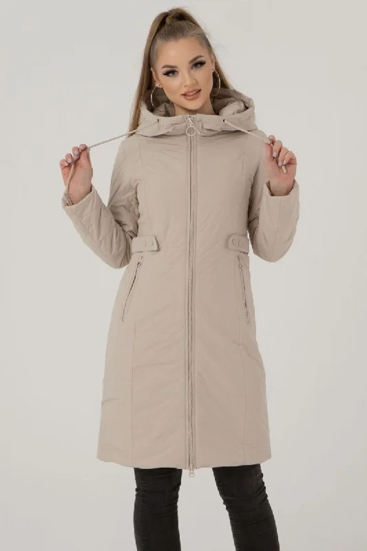 Fitted Mid-Season Coat