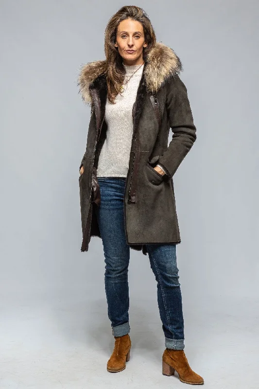 Timber Hooded Shearling Parka