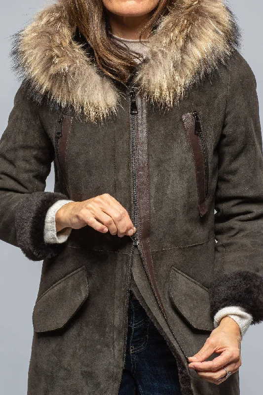 Timber Hooded Shearling Parka