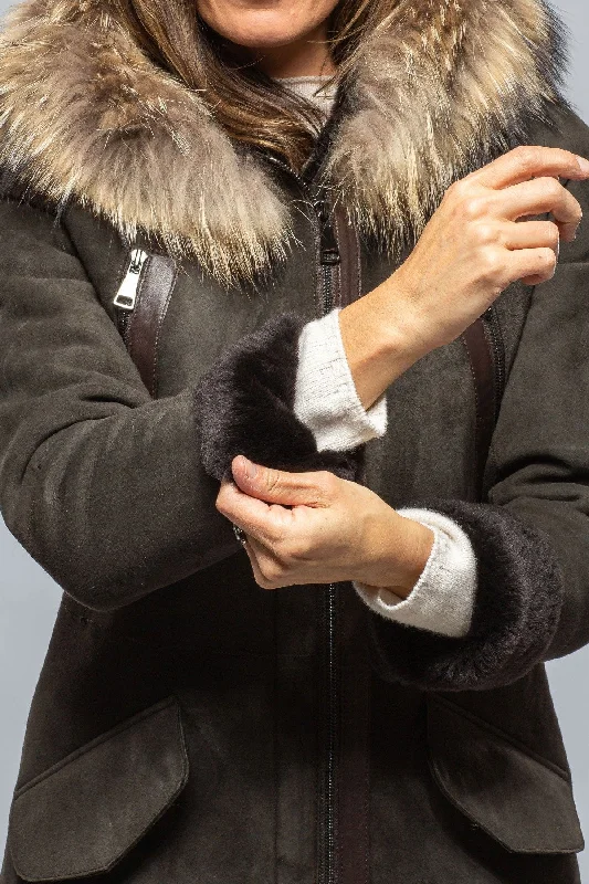 Timber Hooded Shearling Parka