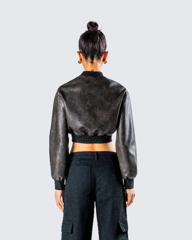 ada-black-faux-leather-crop-jacket