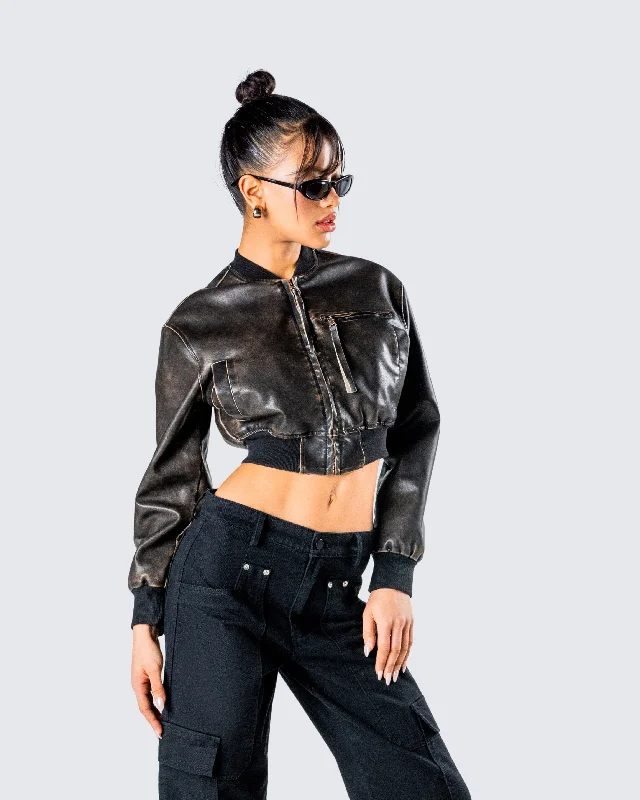 ada-black-faux-leather-crop-jacket