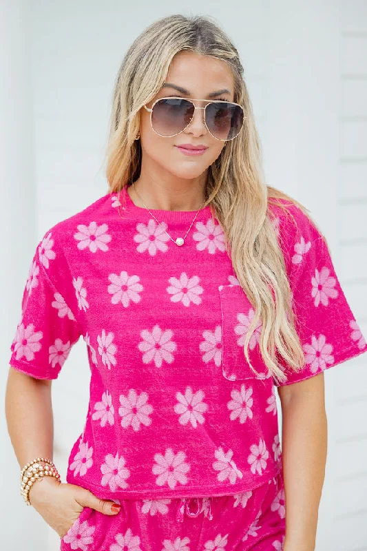 always-be-around-pink-terry-daisy-lounge-top