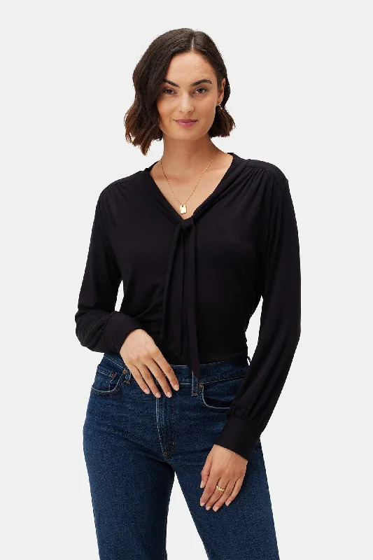 Aster Modal Blouse - Black