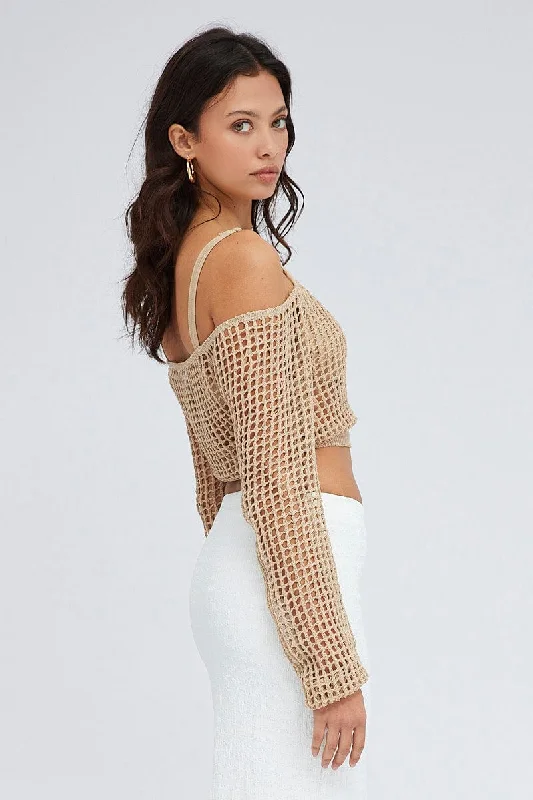 beige-crochet-knit-top-long-sleeve-square-neck-kn2220-41j-1