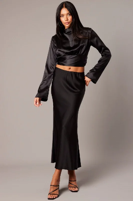 black-backless-top-flared-sleeve-high-neck-blouse-wc2573-47zb-1