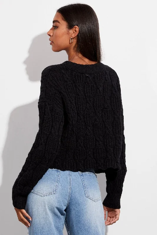 black-oversized-cable-knit-cardigan-kn1347-41jb-2