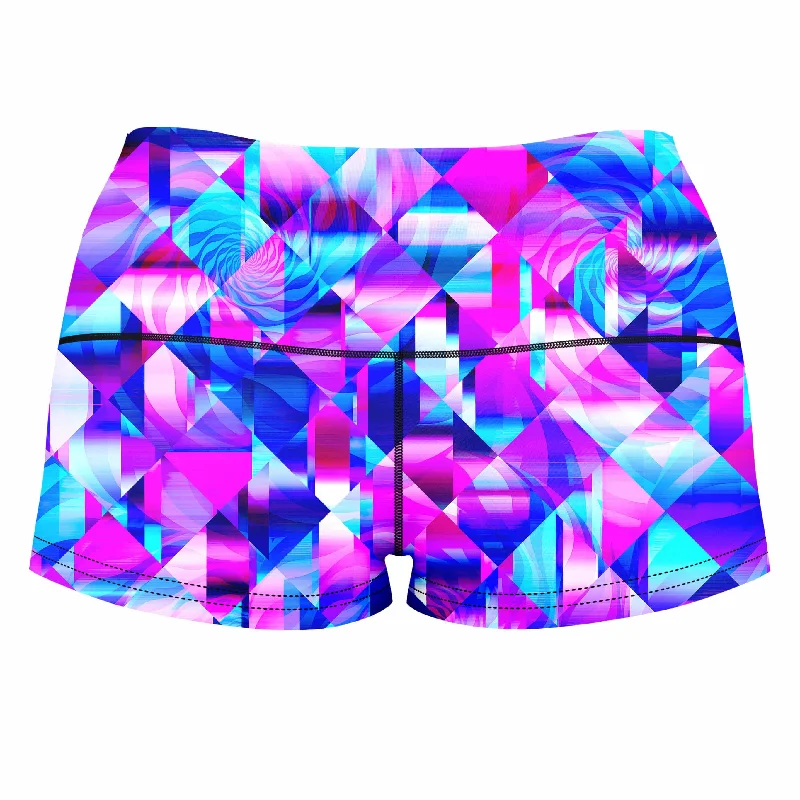 blossom-trippy-high-waisted-womens-shorts