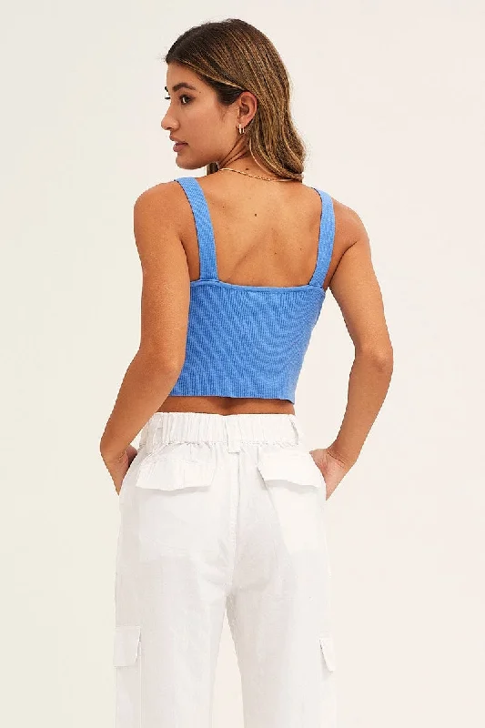 blue-tank-top-sleeveless-knit-kn1559-40j