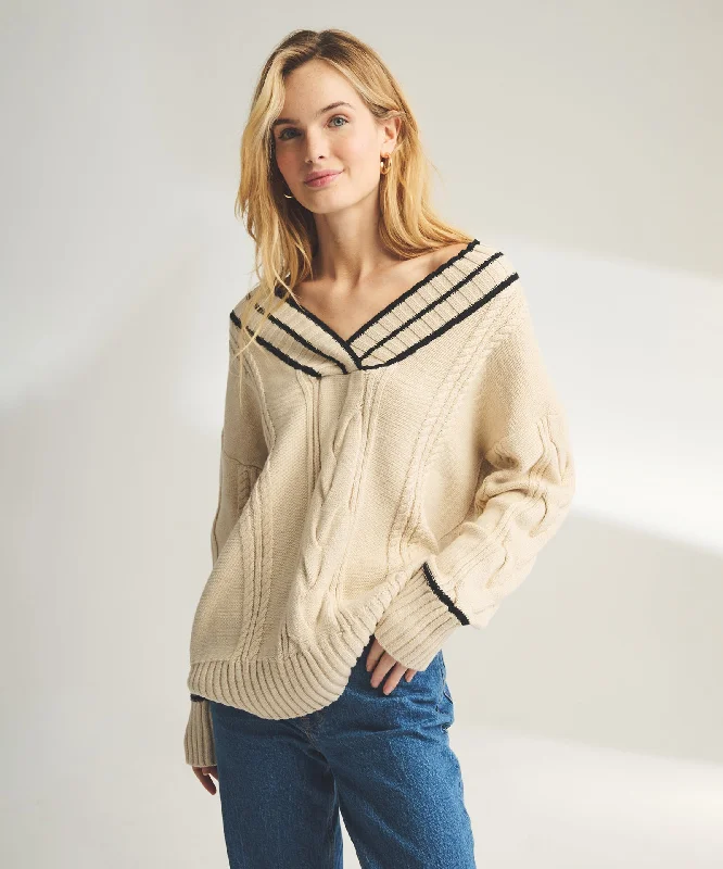 cafe-cotton-cashmere-cable-knit-v-neck