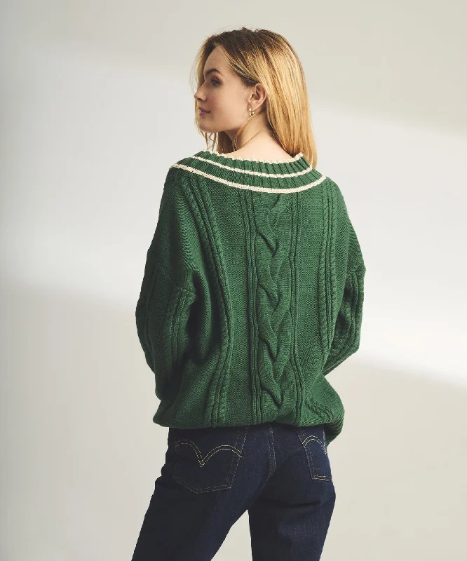 cafe-cotton-cashmere-cable-knit-v-neck