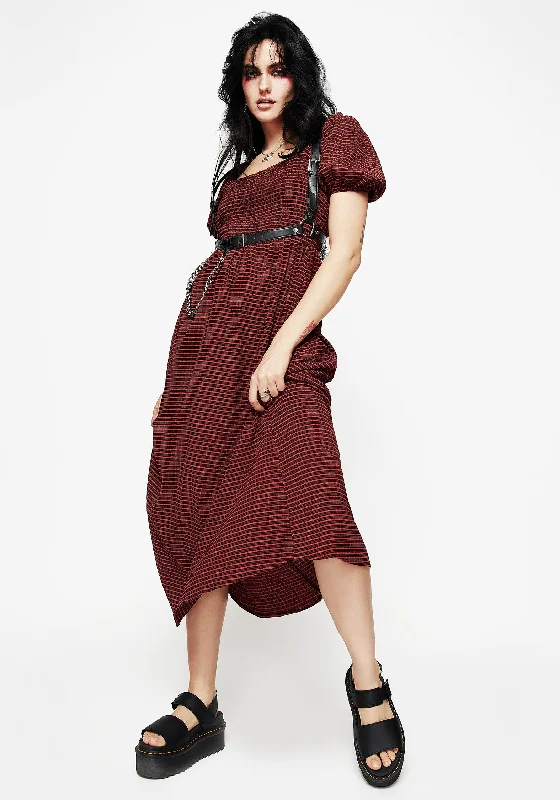 carmine-check-midaxi-smock-dress