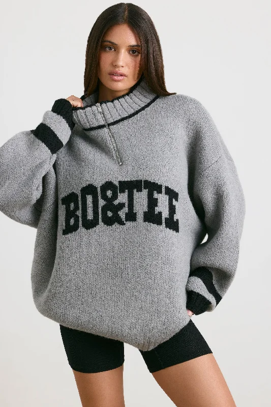 casual-oversized-half-zip-knit-jumper-heather-grey