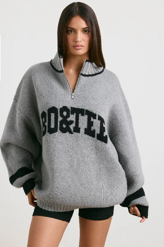 casual-oversized-half-zip-knit-jumper-heather-grey